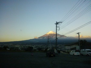 富士宮市山本からの眺め